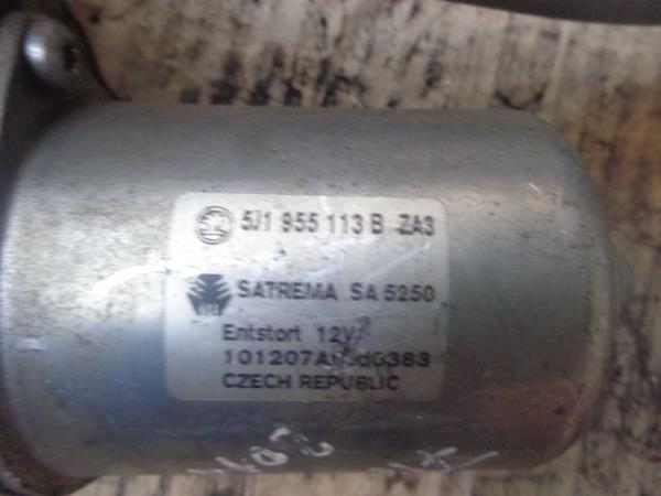 MOTEUR D ESSUIE GLACE SKODA FABIA / ROOMSTER 2007-2015 - Vue 3